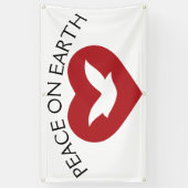 VREDE OP AARDE GROMMET Banner (Verticaal)