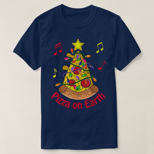 Vrede op Aarde Holiday T-shirt (Design voorkant)