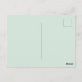 Vrede op Aarde Hoop Briefkaart (Achterkant)