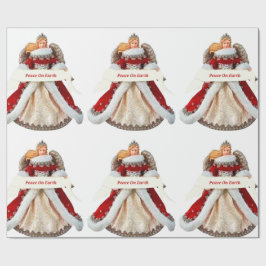 Vrede op aarde inpakpapier