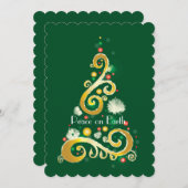 Vrede op Aarde IV Feestdagenkaart (Voorkant / Achterkant)