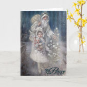 Vrede op aarde kaart (Gele Bloem)