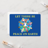 Vrede op aarde kaart (Voorkant / Achterkant in situ)