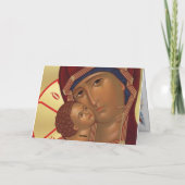 Vrede op aarde kaart met kerststal (Achterkant)