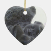 Vrede op aarde keramisch ornament (Achterkant)