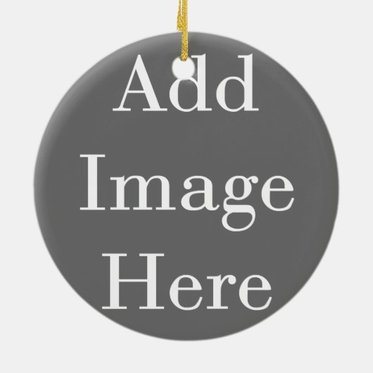 Vrede op Aarde Keramisch Ornament (Achterkant)