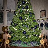 Vrede op aarde kerstbomen kerstboom rok