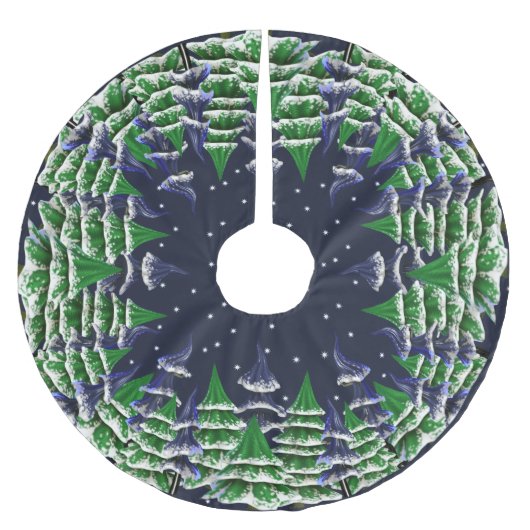 Vrede op aarde kerstbomen kerstboom rok (Voorkant)