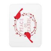 Vrede op aarde kerstcadeautjes magneet (Verticaal)