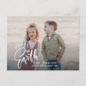 Vrede op aarde | kerstfeestfoto briefkaart (Voorkant)