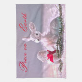 Vrede op aarde Kerstmis Keuken Handdoeken (Verticaal)