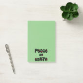 Vrede op aarde kerstmis post-it® notes (Kantoor)