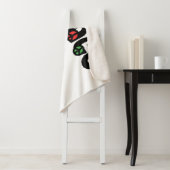 Vrede op aarde kerstmis sherpa deken (In situ)