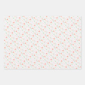 Vrede op aarde kerstpatronen inpakpapier vel (Voorkant 2)