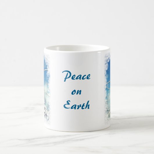 Vrede op aarde koffiemok (Center)