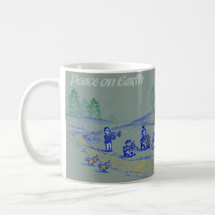 Vrede op aarde koffiemok
