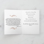 Vrede op Aarde Kunst Kerstkaart Feestdagen Kaart (Binnen)