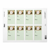  vrede op aarde - Label met cadeau (Full Sheet)