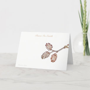 Vrede op aarde: Macht van liefde Feestdagen Kaart