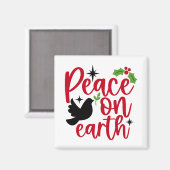 Vrede op aarde magneet (Voorkant / Achterkant)