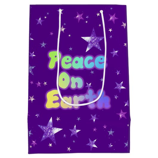 Vrede op aarde medium cadeauzakje (Achterkant)