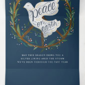 Vrede op Aarde met een dove op vredes-gebarentaal Drieluik Aankondiging (Binnenkant midden)