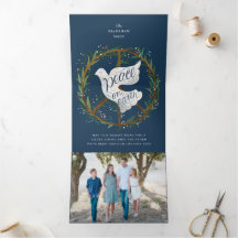 Vrede op Aarde met een dove op vredes-gebarentaal