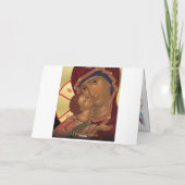 "Vrede op aarde" met engel en kerststal Feestdagen Kaart (Achterkant)