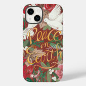 Vrede op Aarde met kerstvakantie Case-Mate iPhone Case (Achterkant)