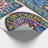Vrede op Aarde, met Raphaelite gekleurd glas Cadeaupapier (Hoek)