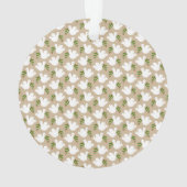 Vrede op Aarde met triomfpatroonnaam Ornament (achterkant)