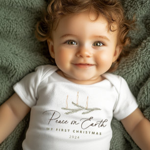 Vrede op aarde, mijn eerste kerst romper