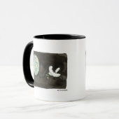 Vrede op aarde mok (Voorkant links)