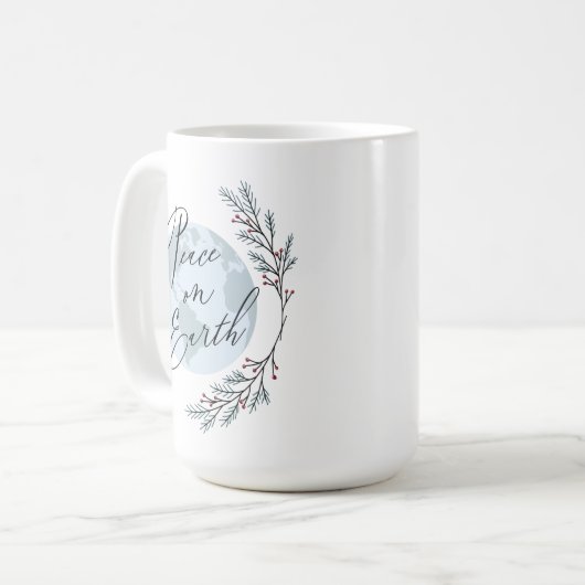 Vrede op aarde Mok (Voorkant links)