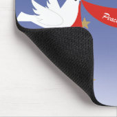 Vrede op aarde muismat (Hoek)