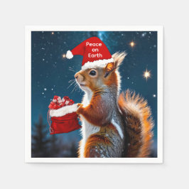 Vrede op Aarde Papieren Partij Servetten