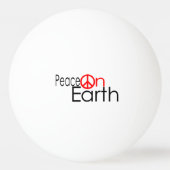 Vrede op aarde pingpongbal (Achterkant)