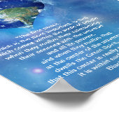 Vrede op aarde poster (Hoek)