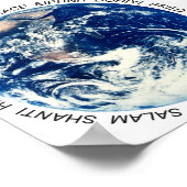 Vrede op aarde poster (Hoek)