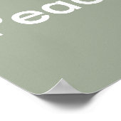 Vrede op Aarde Poster (Hoek)