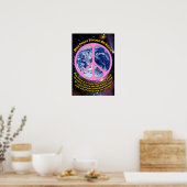 Vrede op aarde poster (Keuken)
