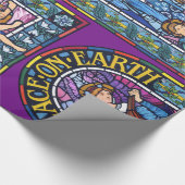 Vrede op Aarde Pre-Raphaelite glas in lood Cadeaupapier (Hoek)