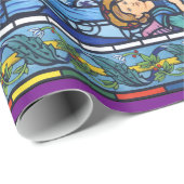 Vrede op Aarde Pre-Raphaelite glas in lood Cadeaupapier (Rol Hoek)