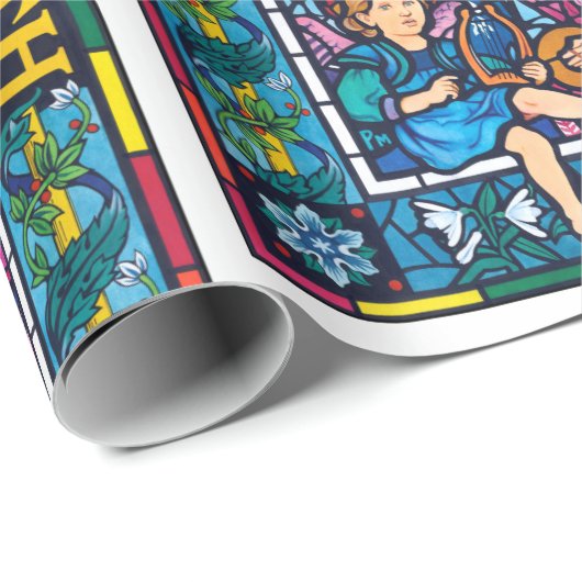 Vrede op Aarde Pre-Raphaelite glas in lood Cadeaupapier (Rol Hoek)