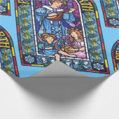 Vrede op Aarde Pre-Raphaelite glas in lood Cadeaupapier (Hoek)