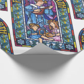 Vrede op Aarde Pre-Raphaelite glas in lood Cadeaupapier (Hoek)