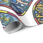 Vrede op Aarde Pre-Raphaelite glas in lood Cadeaupapier (Rol Hoek)