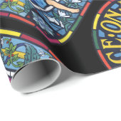 Vrede op Aarde Pre-Raphaelite glas in lood Cadeaupapier (Rol Hoek)