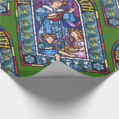 Vrede op Aarde Pre-Raphaelite glas in lood Cadeaupapier (Hoek)