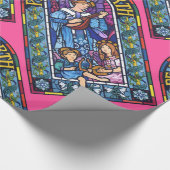 Vrede op Aarde Pre-Raphaelite glas in lood Cadeaupapier (Hoek)